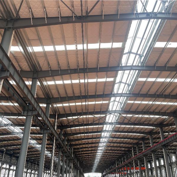 Industrial Steel Building Construction Factory , Economical Prefab Barn Shed