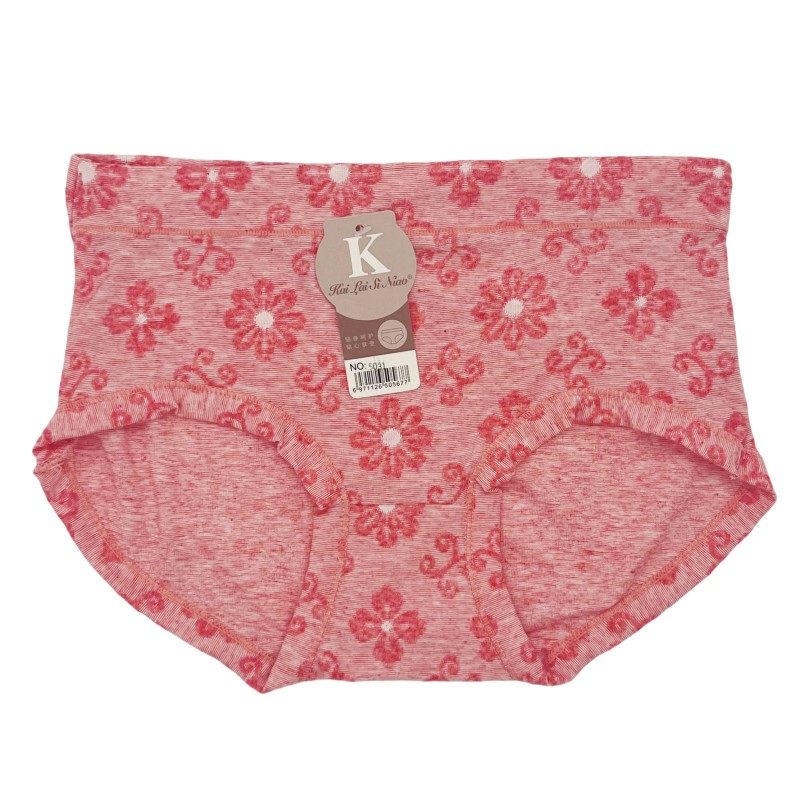 Wholesale Ladies Soft Comfy Low Rise Underwears Jacquard Design Women Panties Lingeries