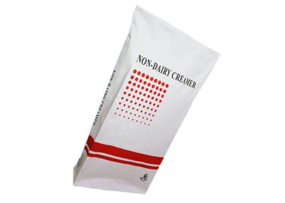 Breathable Portable Multiwall Kraft Paper Bags  Block Bottom With Detachable PE Inner