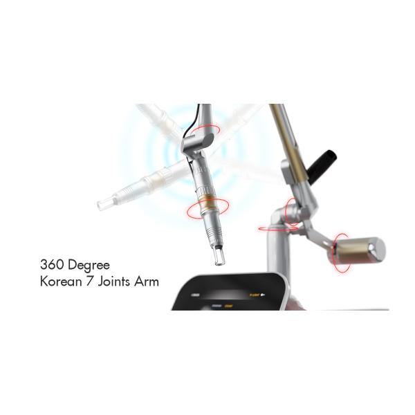 Переключенное q 1064nm удаление татуировки удаления Chloasma Nd Yag извлекает машину лазера пикосекунды пятен