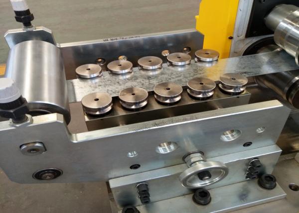 Stud And Track Roll Forming Machine HIgh Speed Steel GI Omega Furring Channel
