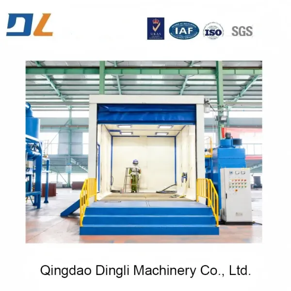 DIY Sandblasting Booth Industrial Size Blast Booth with Sand Blasting Pot