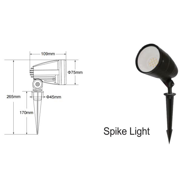 света стены 6500K IP65 на открытом воздухе