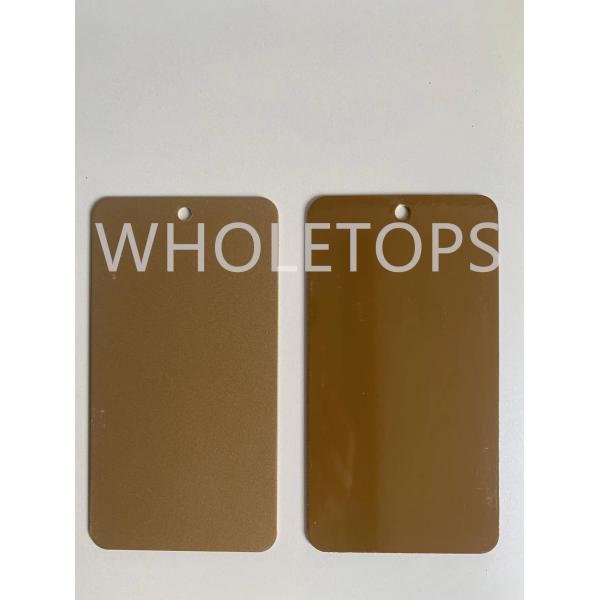 Gold Colour Series PVDF Coated Aluminium Sheets UV Resistance