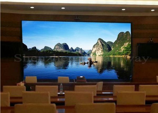 1.875mm Pixel Pitch Indoor Rental Led Display , Led Stage Curtain Screen Customized