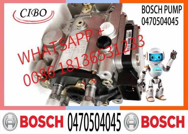 Pompes à injection de carburant diesel 0470504037 0470504045 0470504026 0470504031 pompe à carburant diesel 4KH1 4JH1 VP44