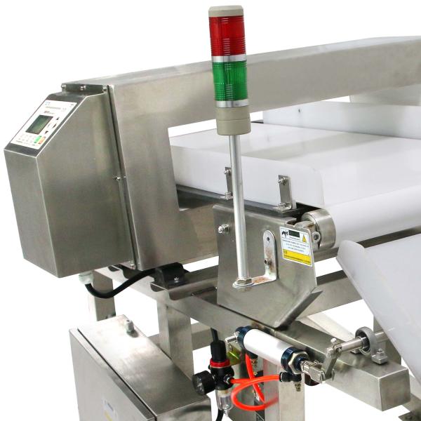 90W Belt Conveyor Metal Detector Food Detection Industry Speed 27-38 M / Min