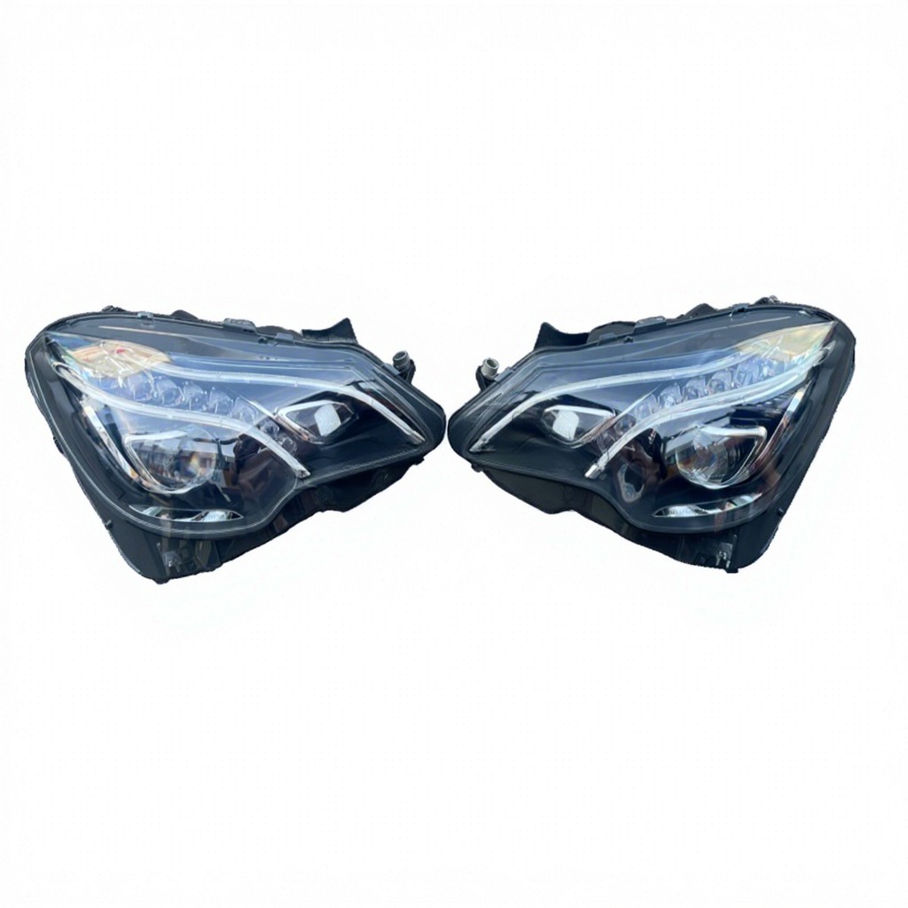 Quality W207 E300 E350 E450 Front High Configuration LED matrix Headlights Double Eye Lens Assist Steering for Mercedes-Benz
