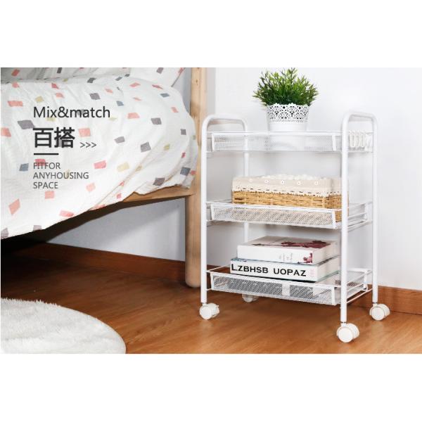 4 Storey Metal Trolley Cart