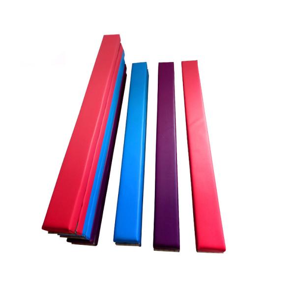 Anti Crack Low Balance Beam , Fold Up Gymnastics Beam EVA Foam Material