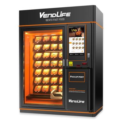 Máquinas de venda automática mornas automáticas do alimento