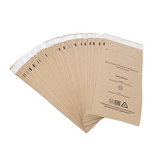Nail Salon Tool Dry Heat Sterilizer Pouches 75*150mm Disposable Sterilization Bags Autoclave Sterilizer Paper Bags
