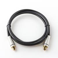 Câble extérieur de Rca de Toslink d'orateur de TV avec le connecteur 24K plaqué par or