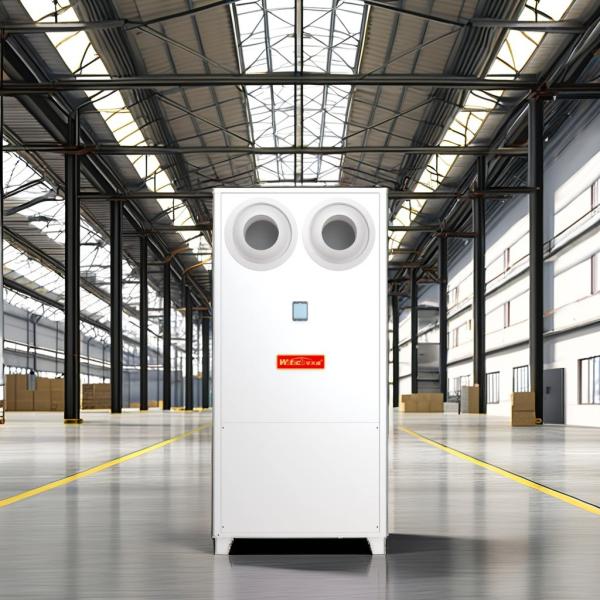 Semi Open Air Water Evaporative Cooling R410A AC Power Source For Industrial