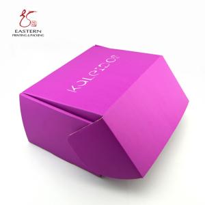 La double couleur dégrossie de Panton a imprimé la taille ondulée de la boîte