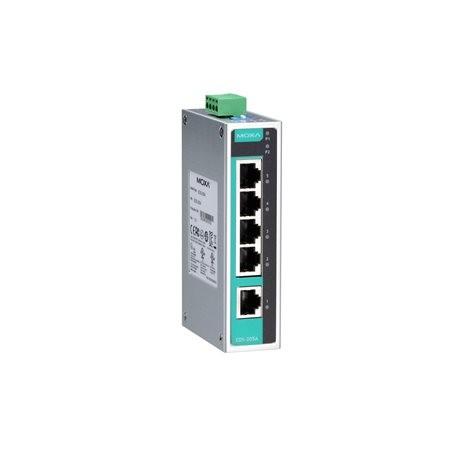Practical Moxa EDS-205A  5-port compact unmanaged Ethernet switches
