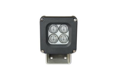 O preto anodiza o alojamento da luz do diodo emissor de luz das peças do CNC com dissipador de calor