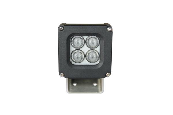 Black Anodize CNC Parts LED light Housing With Heat Sink