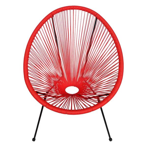 Outdoor Furniture Garden Metal Chairs with Cushion and UV Resistant Performance