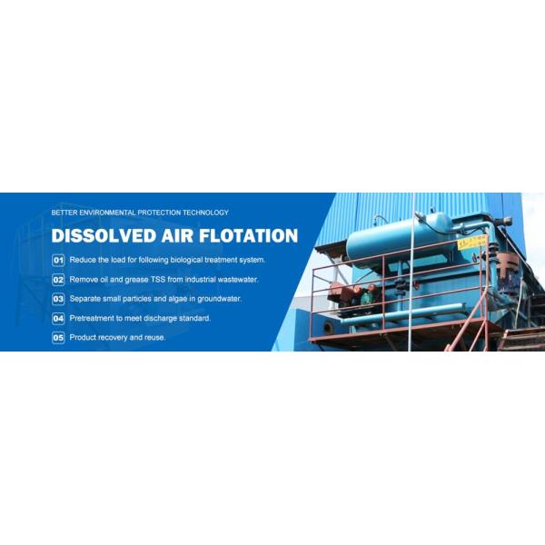 Advanced Dissolved Air Floatation Machine for Electrocoagulation Wastewater Treatment