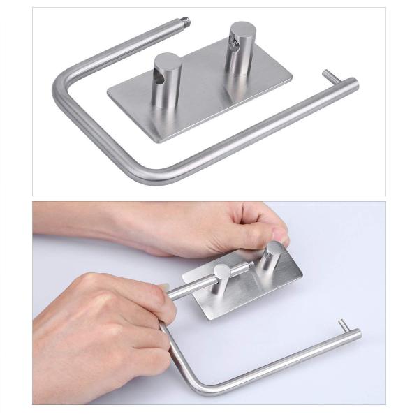 Free Standing Toilet Paper Holder / Toilet Paper Hanger Oem Service
