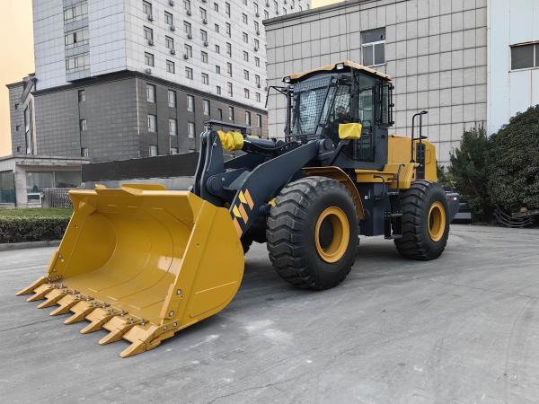 5.5 Ton ZL50GN Carregador de Roda Com 3m3 Rock Bucket, Proteção de Vidro E Câmera