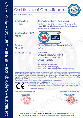 Beijing Sincoheren Science and Technology Development Co., Ltd Сертификации