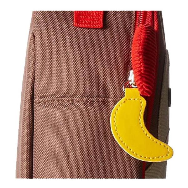 Polyester Material Kids Cooler Bag Interesting Monkey Shape Customized Colors