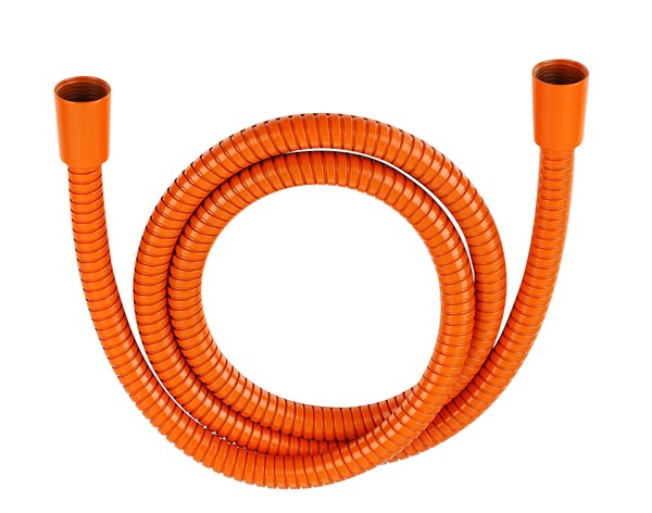 White Coat Painting 1.5M Flexible Double lock Toilet S.S Shower Hose With brass Screw For Iran Turkey Middle East EUR