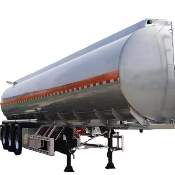 CIMC Direct Sales from Chinese Manufacturer 3-Axis Aluminum Alloy Oil Tanker Truck Fuel tank truck
