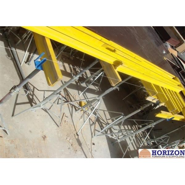 Table formwork moving by trolley. Cost-effective table formwork