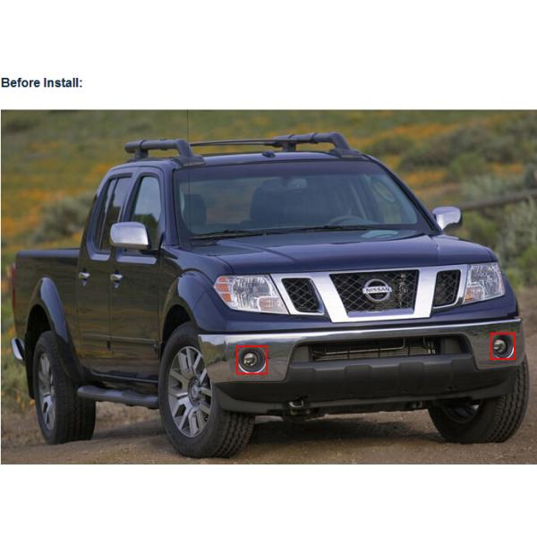 Nissan Frontier car fog light kits LED daytime driving lights drl for sale