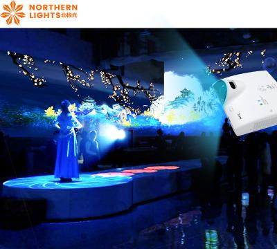 Projector de Hologramas Interativos Imersivo Restaurante 5200 Lumens