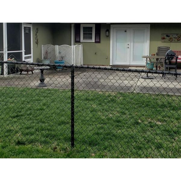 Vinyl Coated 50mm×50mm Chain Metal Fence Link Fabric Security