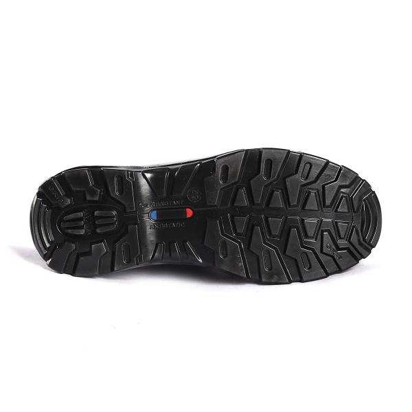 EVA Midsole Material Genuine Leather Upper Steel Toe Safety Shoes for Work