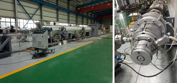PE Pipe Single Screw Plastic Extruder Machine Machinery Production Line