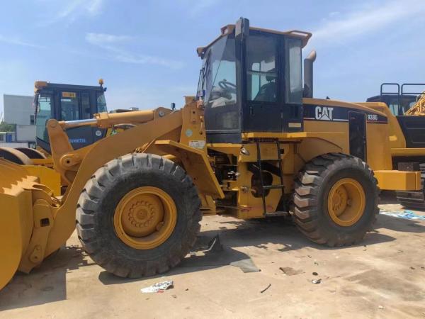 Efficacité de fonctionnement élevée Cat 938G chargeurs de machines à excavation utilisées