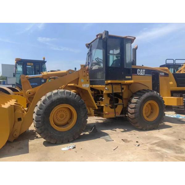 CAT 938G Cargador de ruedas usado - incluye cubo, en excelente estado sin fugas, gran tren de tren, asequible