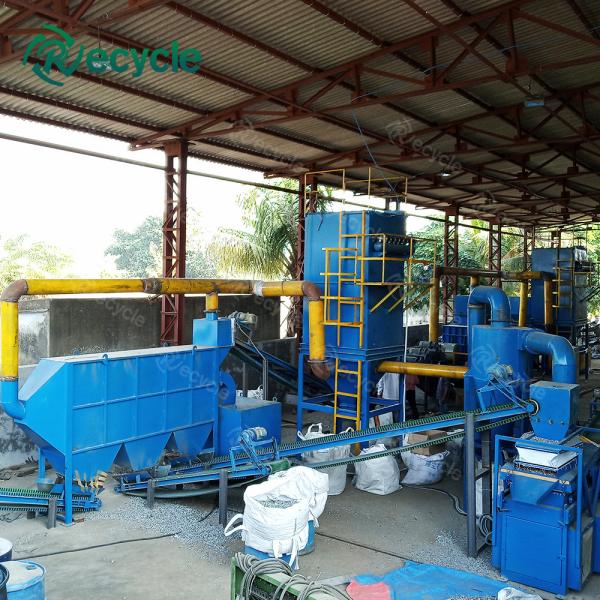 15000KG AC Radiator Recycling Plant 180KW-280KW Copper Aluminum Radiator Recycling Machine