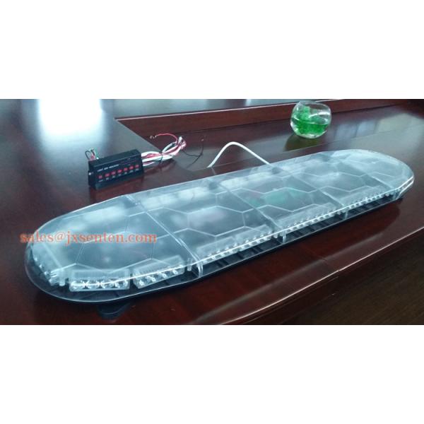 RED/BLUE super bright LED warning lightbar Ultra-thin , Puentes de luces，Varsellys TruckVision，BALIZA DE BARRA DE LUCES ST9100B