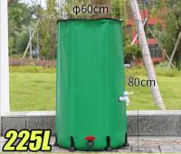 225L Barril de chuva dobrável PVC para coleção de chuva de jardim