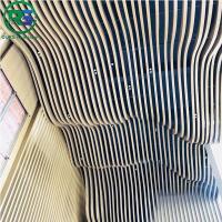 Panneaux métalliques d'aluminium art déco pour l'extérieur