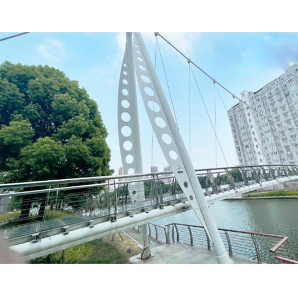 Rodas de tensão de aço galvanizado a quente e barras de tensão para ponte suspensa
