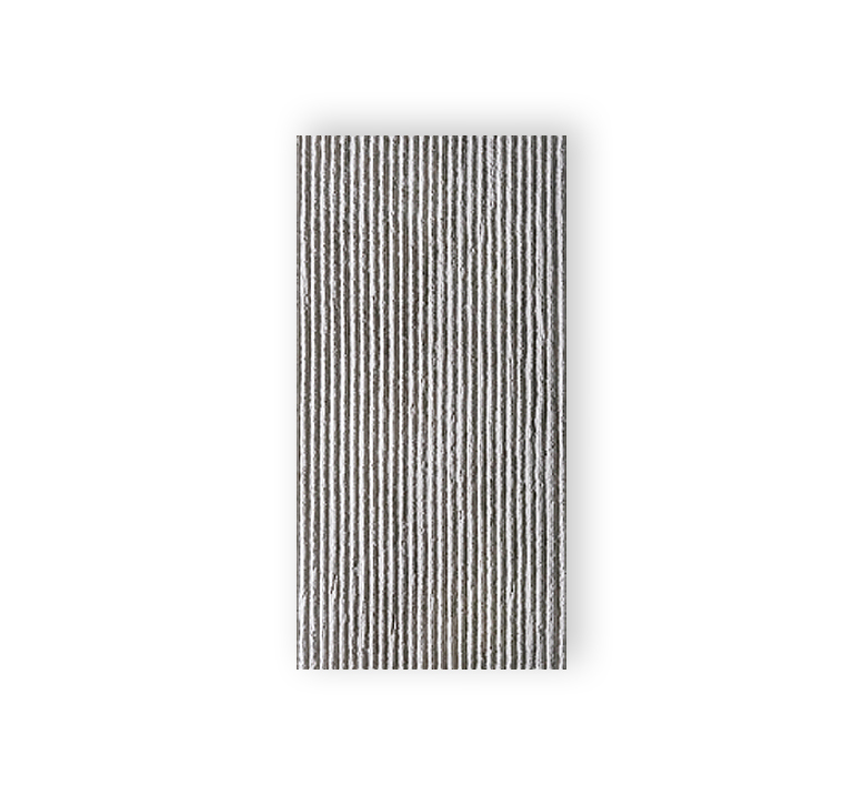 Round Line Soft Stone Flexible MCM Wall Panel Artificial Stone Veneer For Villa Home