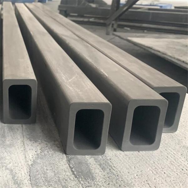 Round Hole Shape Sisic Beam Silicon Carbide Cross Beams For Sanitary Ware Furnace