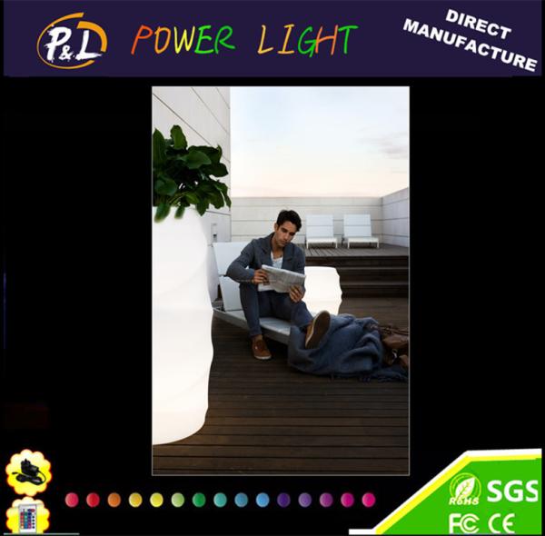 Decorative Lighting Vase Plastic LED Flower Vase