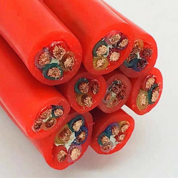 Copper 3 Core Ho5rr-F Ho5rn-F HO7RNF Rubber Flexible Cable  Low Voltage