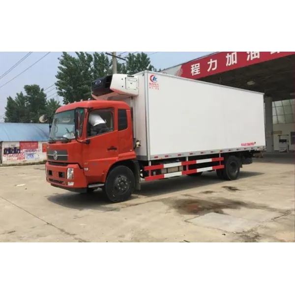Suzu 6 Tons Fresh Vegetables and Pork Meats Foton Refrigerator Van Truck