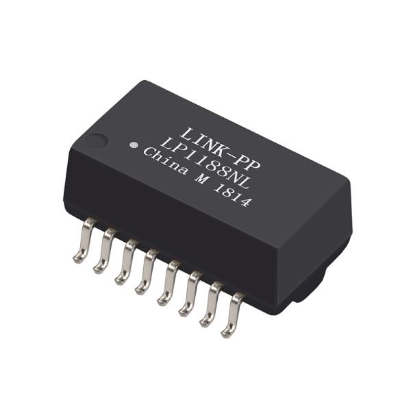 LP1188NL 10/100base-T Ethernet Magnetics Module 16-Pin SMD Single Port