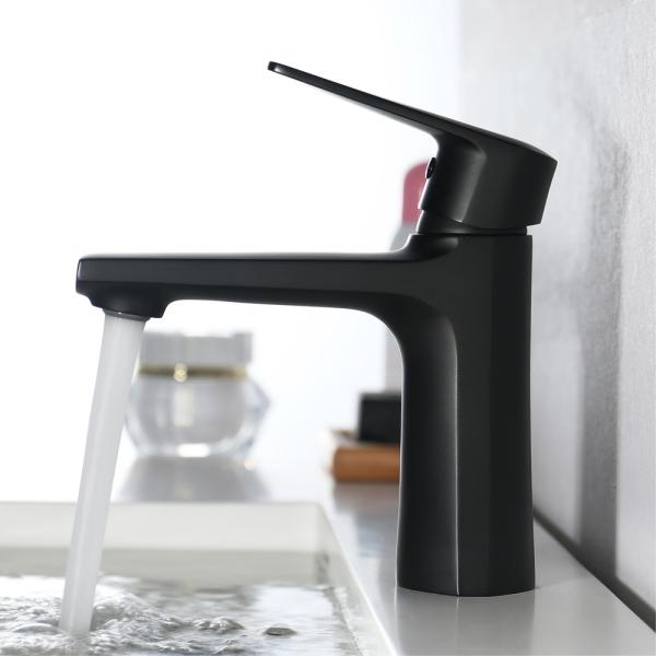 Black Basin Faucet Bathroom Wash Basin Water Tap Brass Kitchen Faucet 32mm Valve Seat